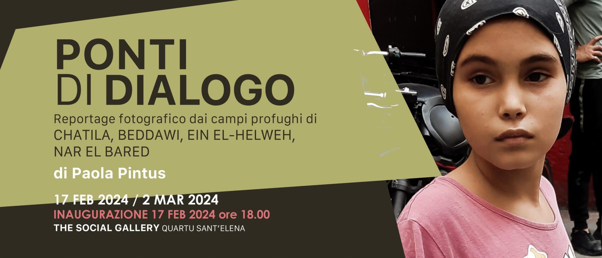 Locandina ''Ponti di Dialogo'' di Paola Pintus