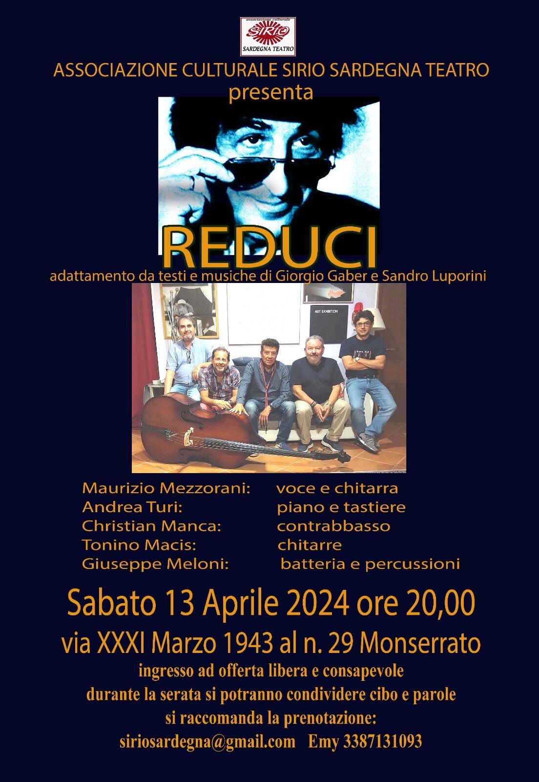 Locandina ''Reduci''