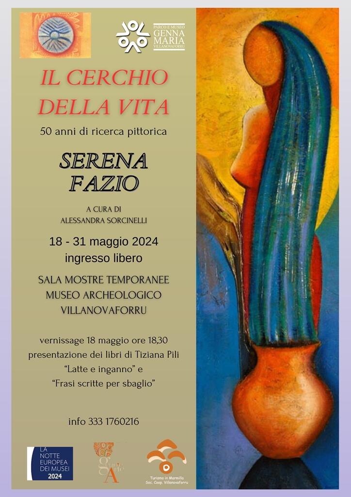 locandina mostra serena fazio