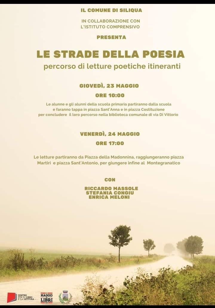 Locandina ''Le strade della Poesia''