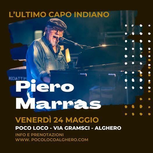 Locandina Piero Marras ''L'ultimo capo indiano''