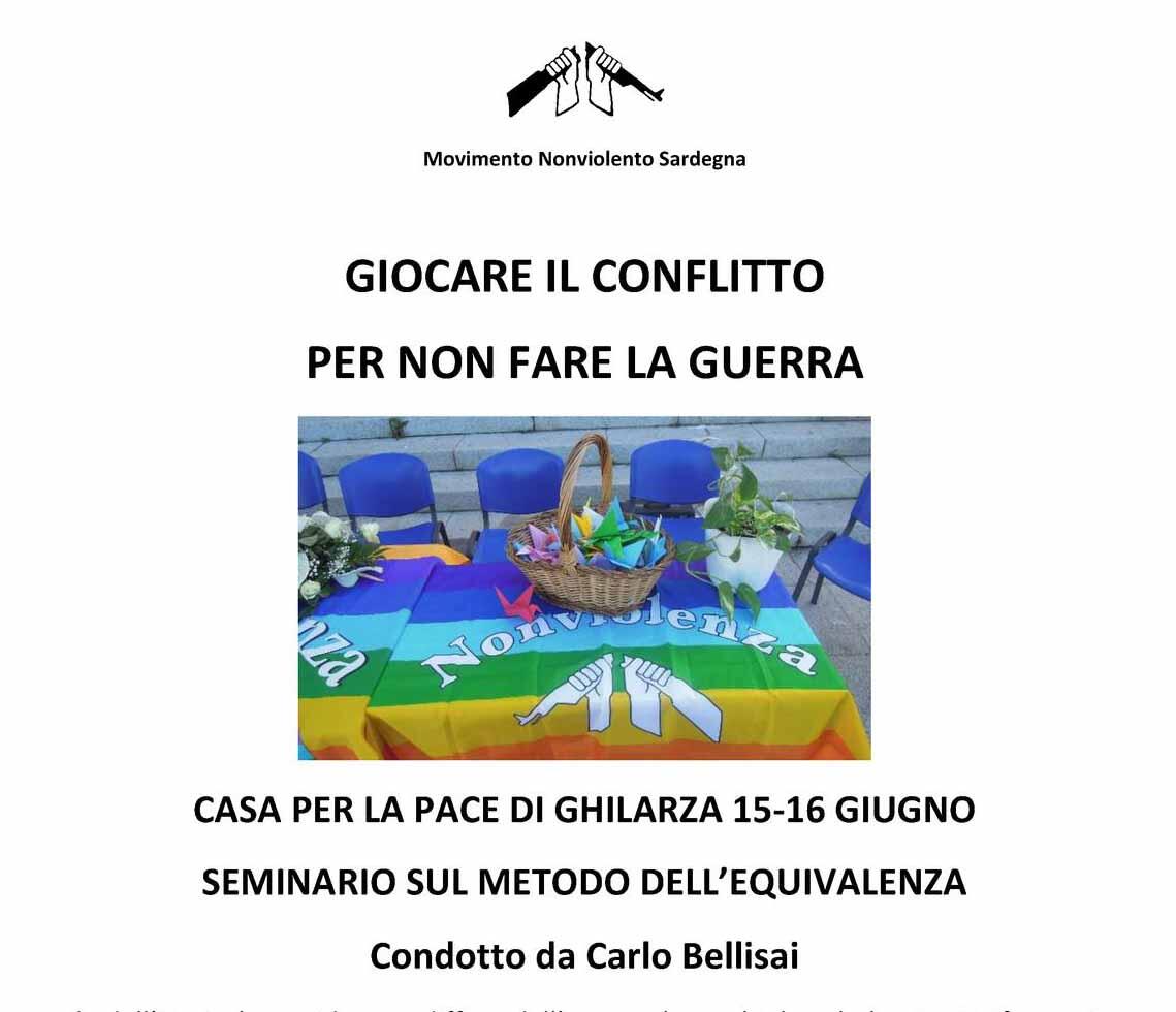 Locandina ridotta ''Giocare il conflitto per non fare la guerra''