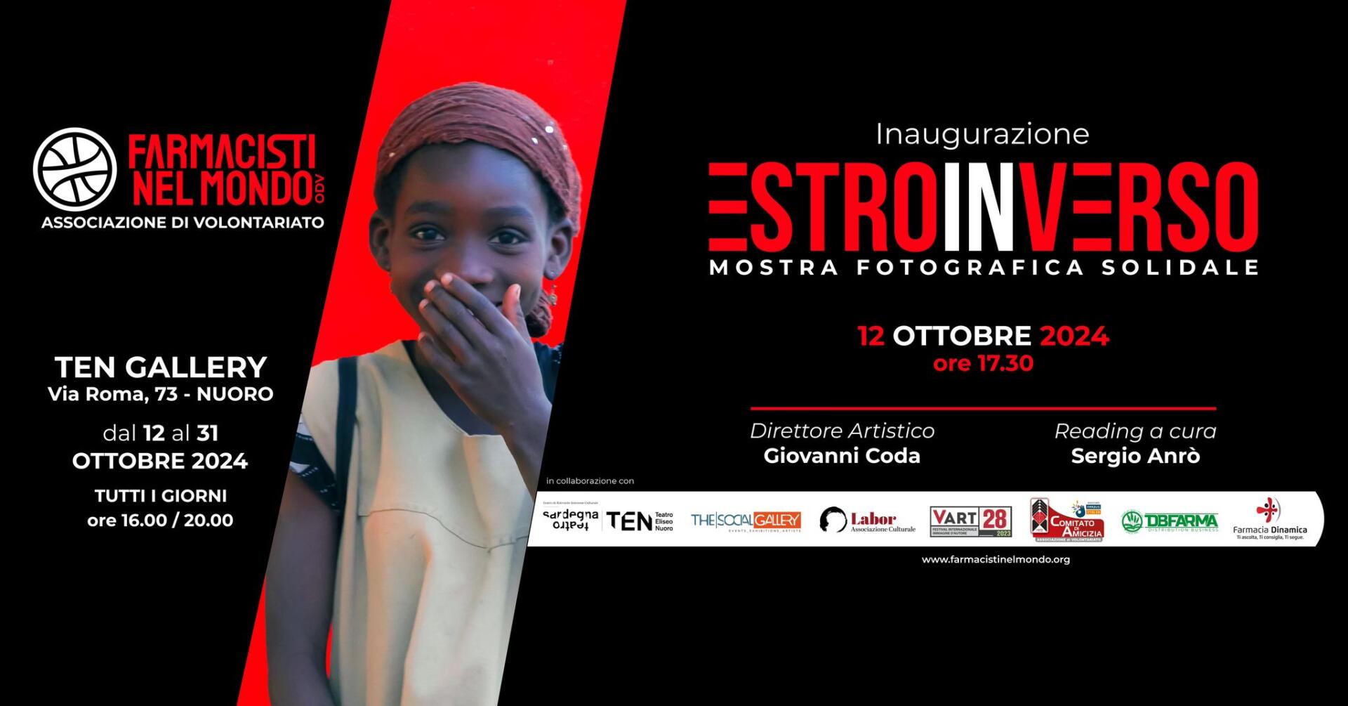 Locandina ''EstroInverso - Mostra Fotografica Solidale''