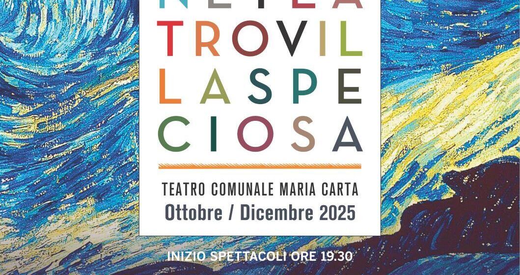 2MANIFESTO - LOCANDINA Stagione autunnale definitivo Tra comicità e teatro dell’assurdo arriva sul palco del Maria Carta “ROLLING CARAVAGGIO” di QuartaParete